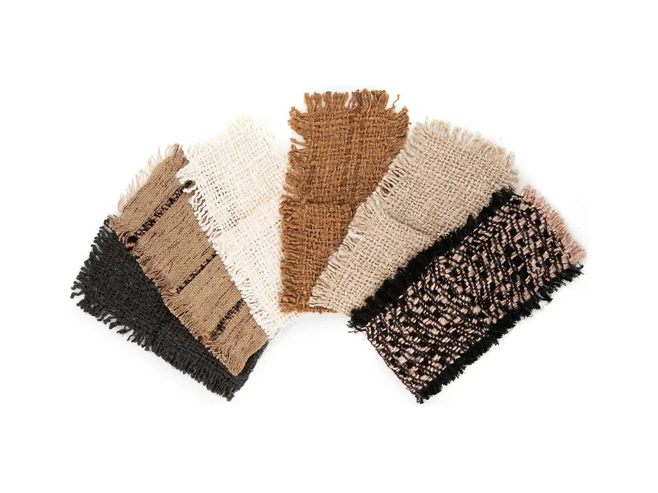 Die Oh My Gee Bestecktasche - Beige - 4er-Satz