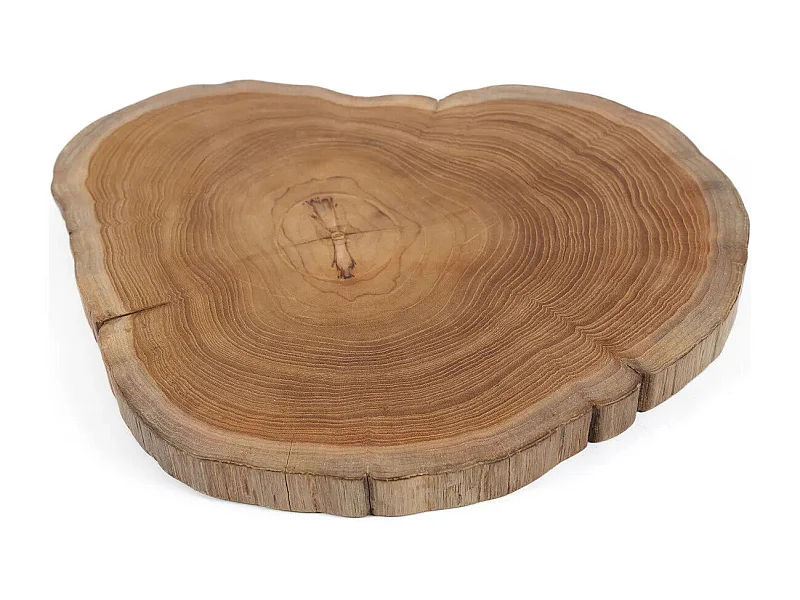 Das Teakwurzel-Schneidebrett