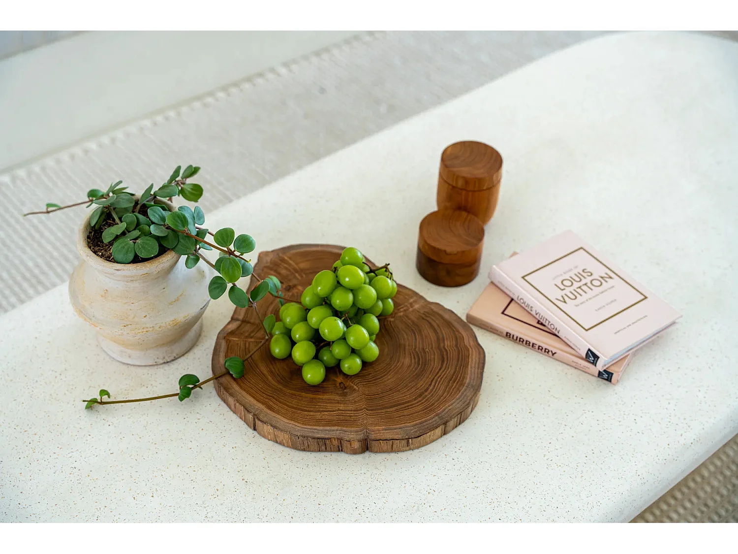 Das Teakwurzel-Schneidebrett