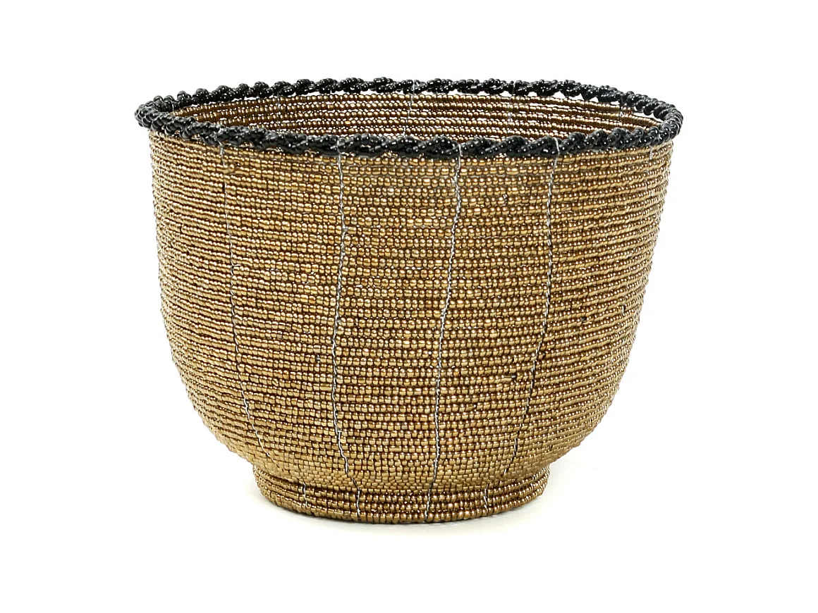 De Beaded Snoepjeskom - Goud - M