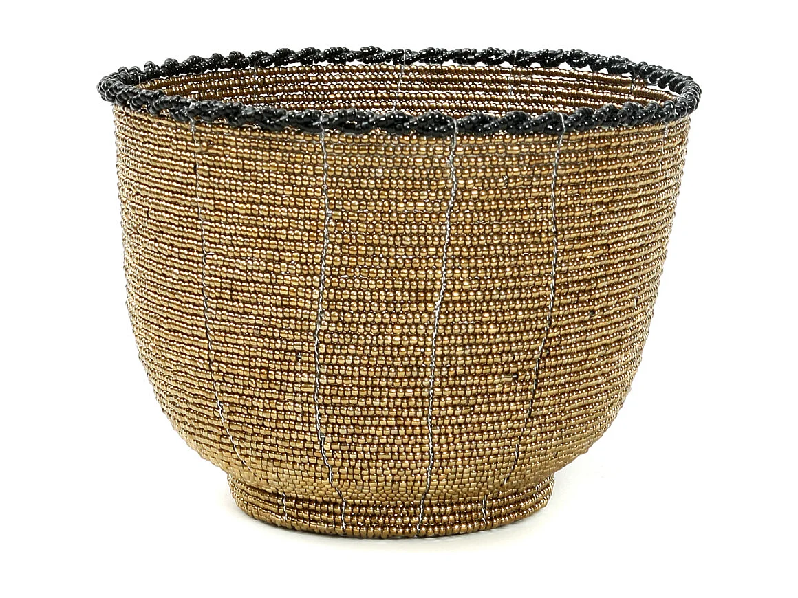 De Beaded Snoepjeskom - Goud - M