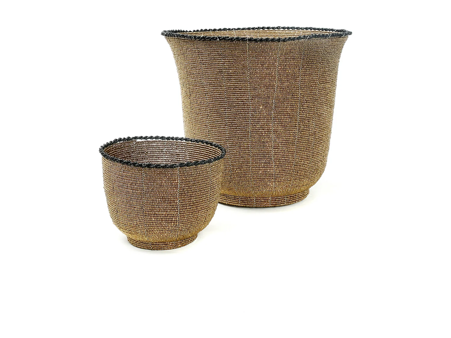 De Beaded Snoepjeskom - Goud - M