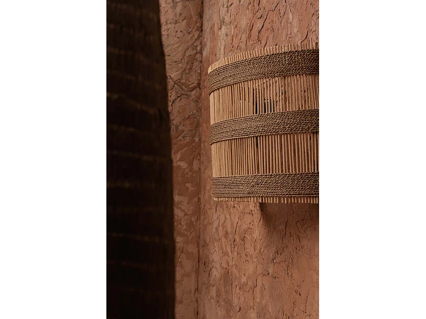 De Doedoe Applique Muurlamp - Naturel - M