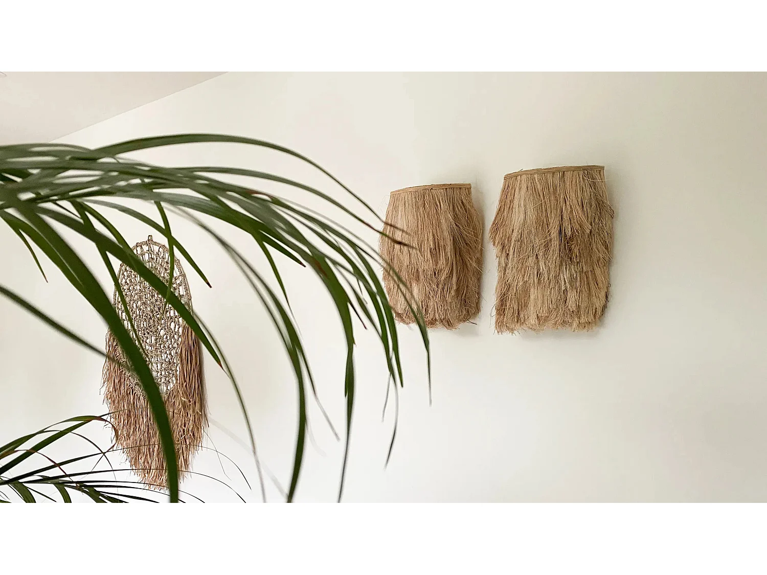 L'Applique Murale Abaca - Naturel