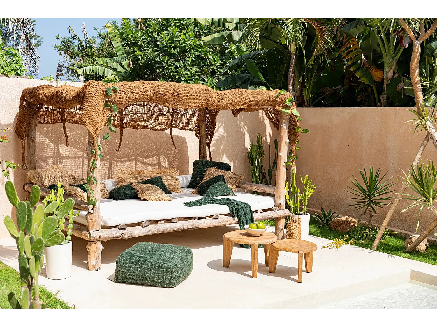 De Coco Shade Rechthoekig - Naturel - 300x300