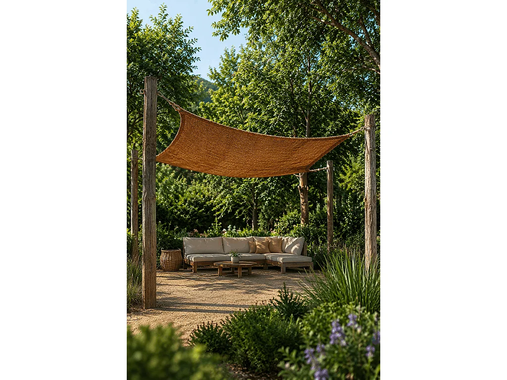Le Coco Shade Rectangulaire - Naturel - 400x300