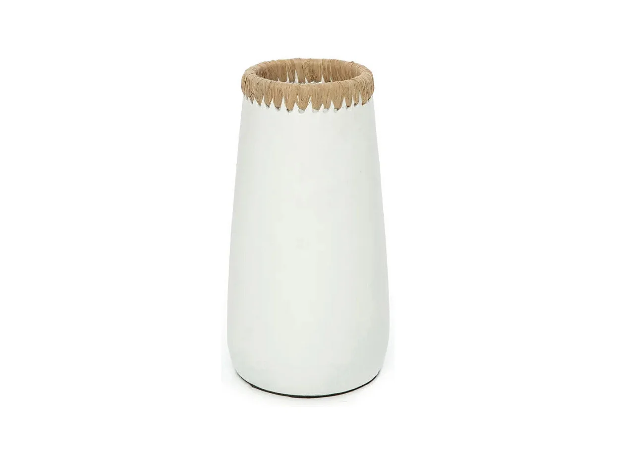 Le Vase Sneaky - Blanc Naturel - M