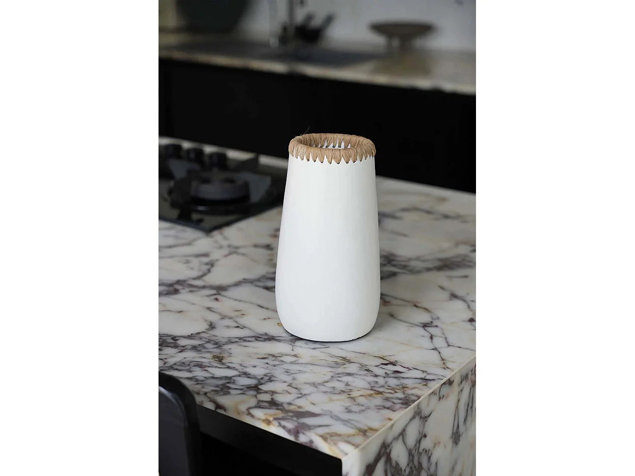 El Jarrón Sneaky - Blanco Natural - M