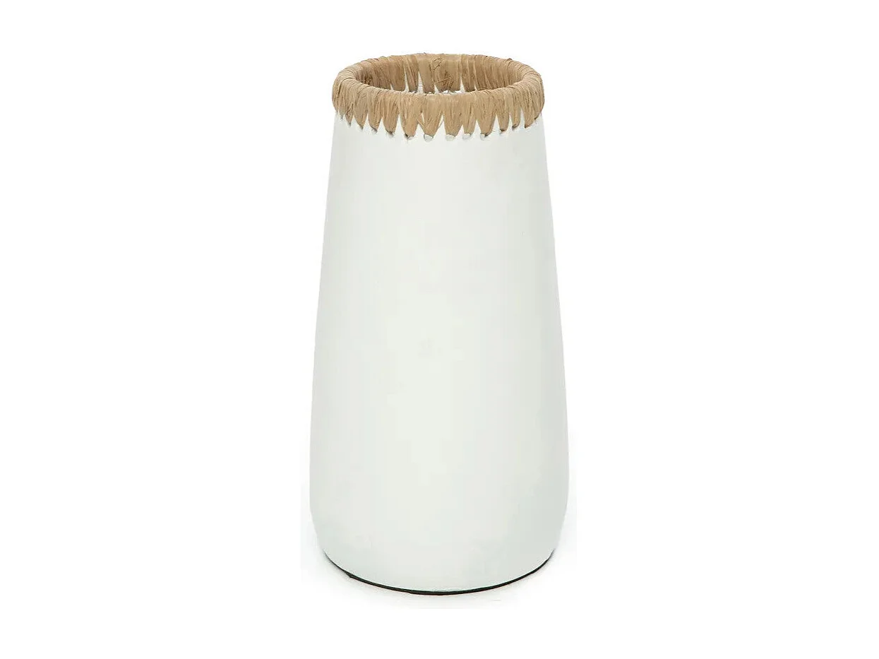 Le Vase Sneaky - Blanc Naturel - M