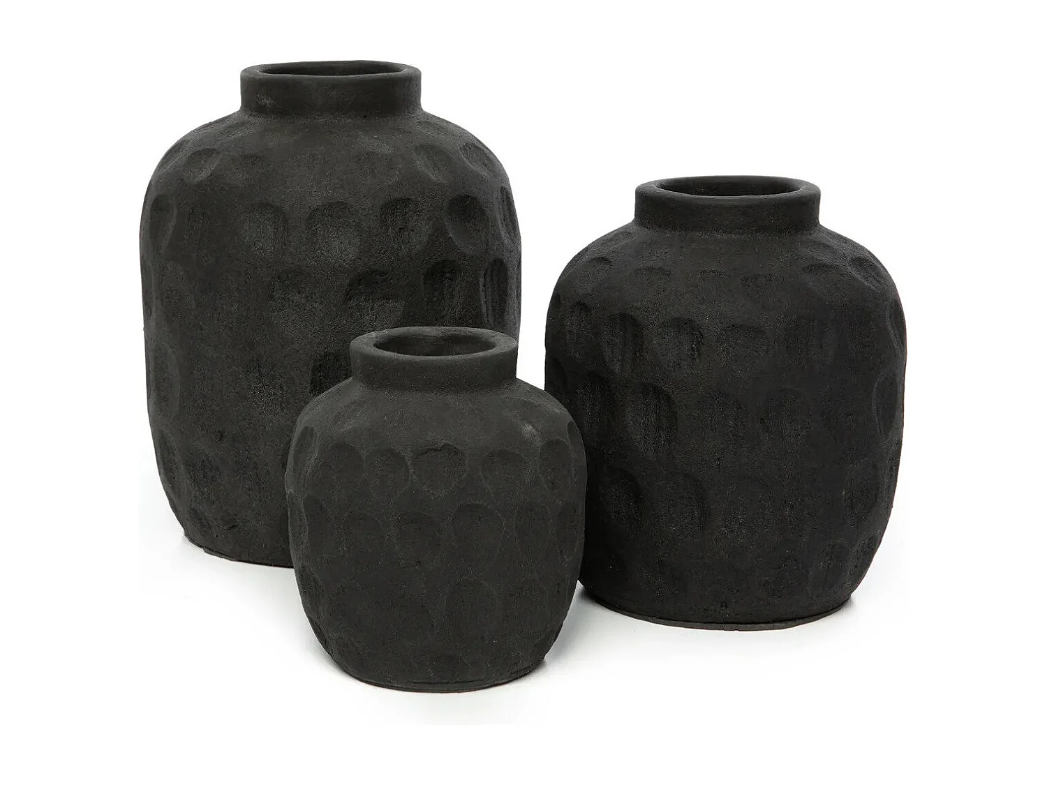 Il Vaso Trendy - Nero - M