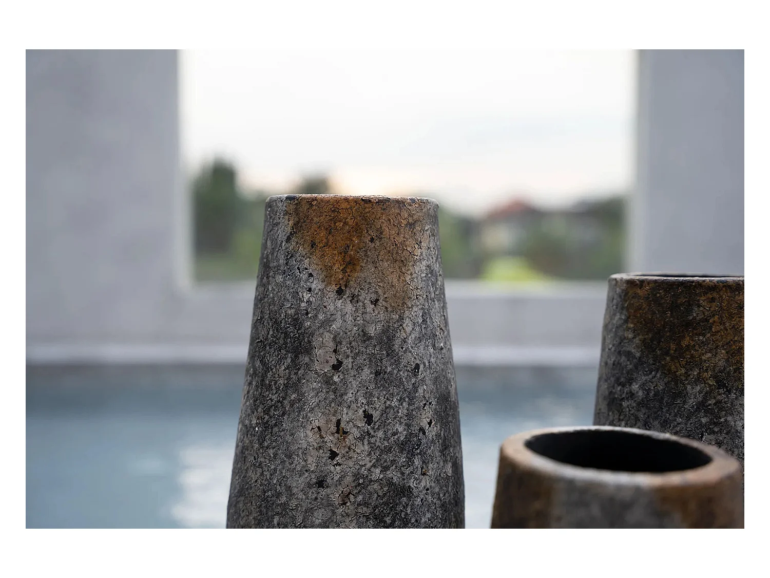 Il Vaso Spooky - Grigio Antico - L