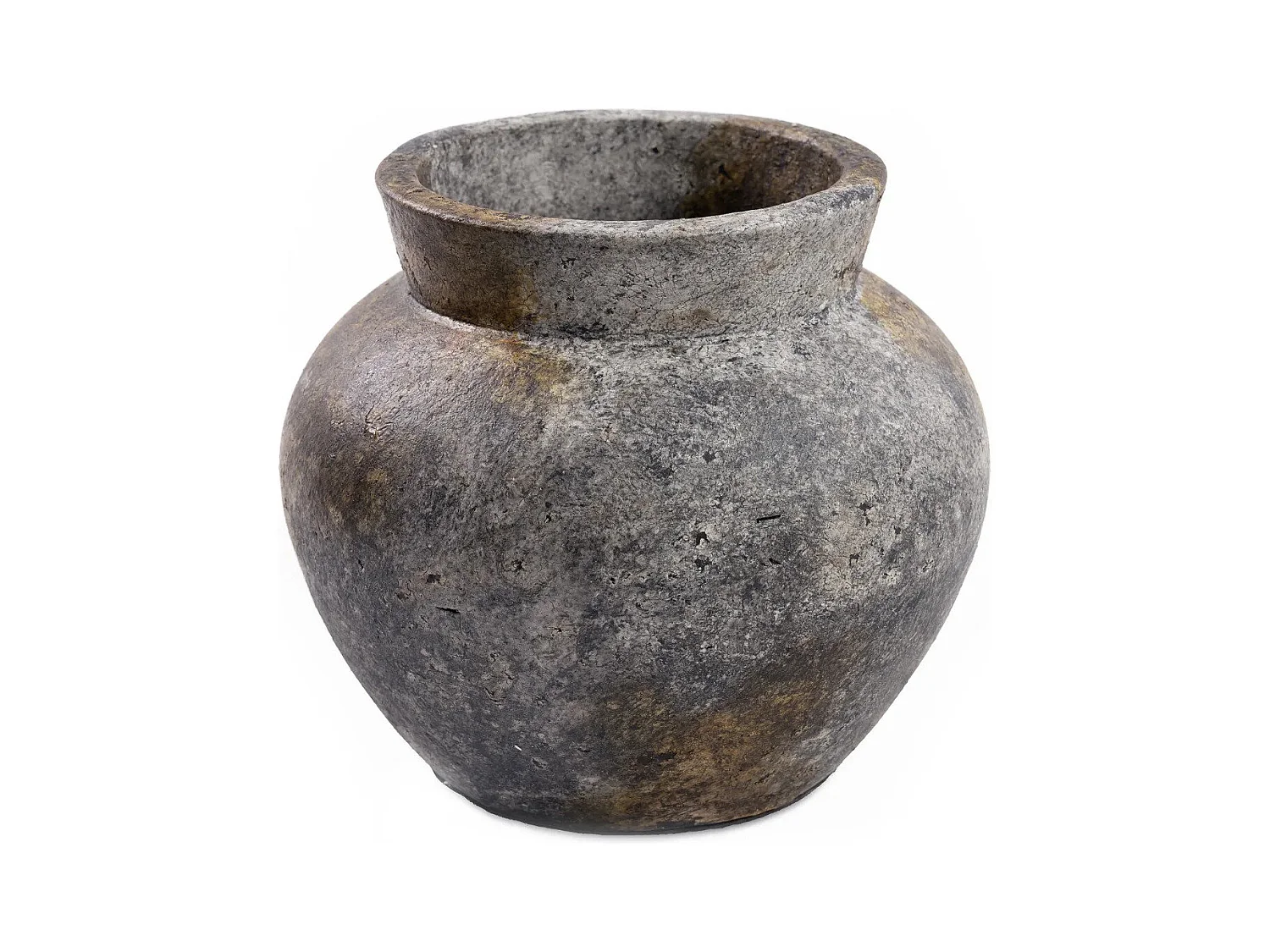 Die Funky Vase - Antik Grau - L