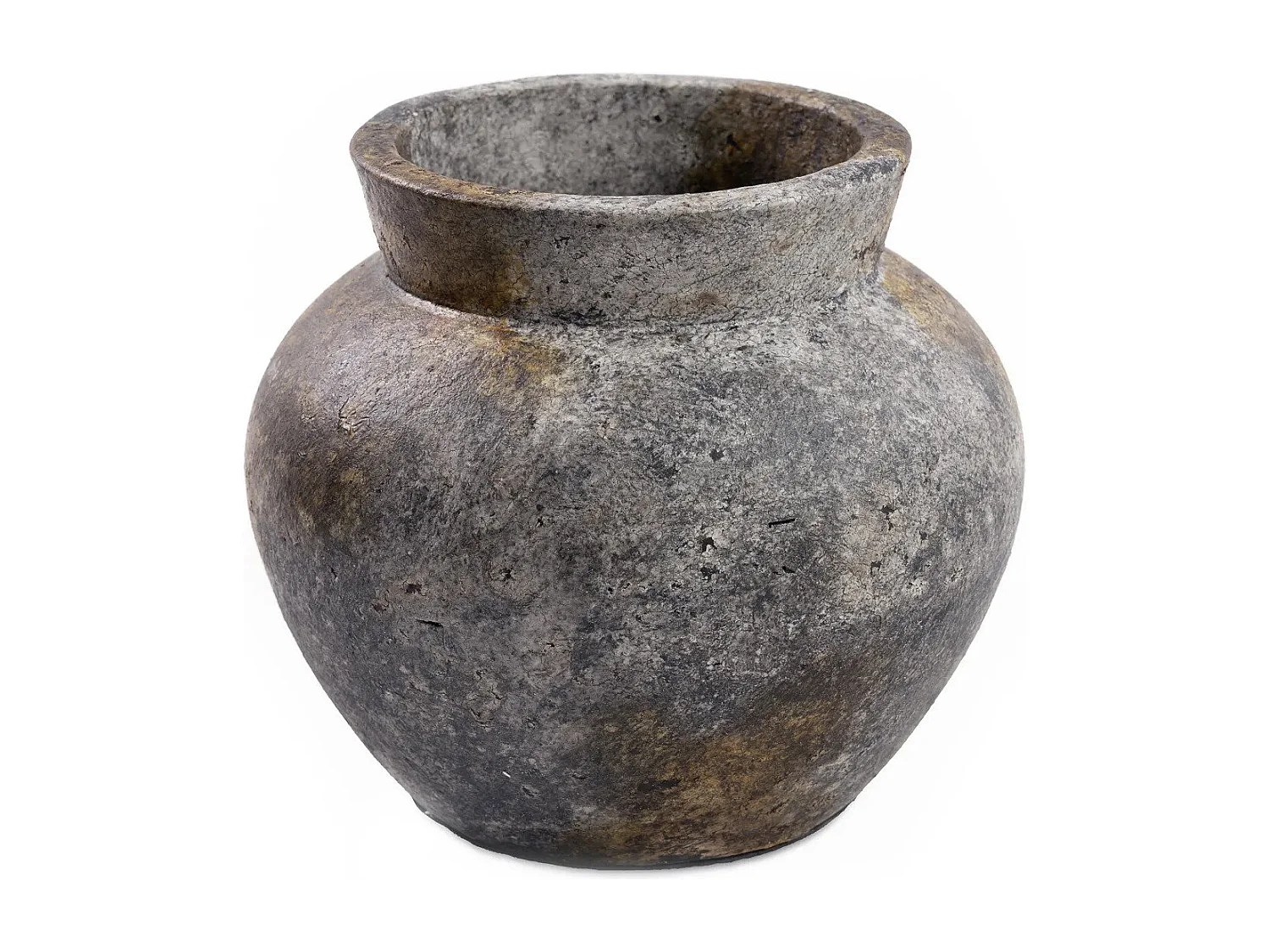 Die Funky Vase - Antik Grau - L