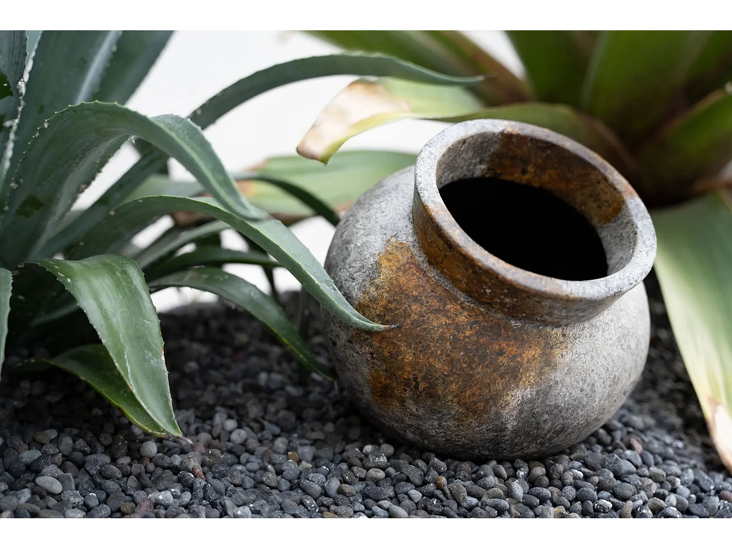 Le Vase Funky - Gris Antique - S