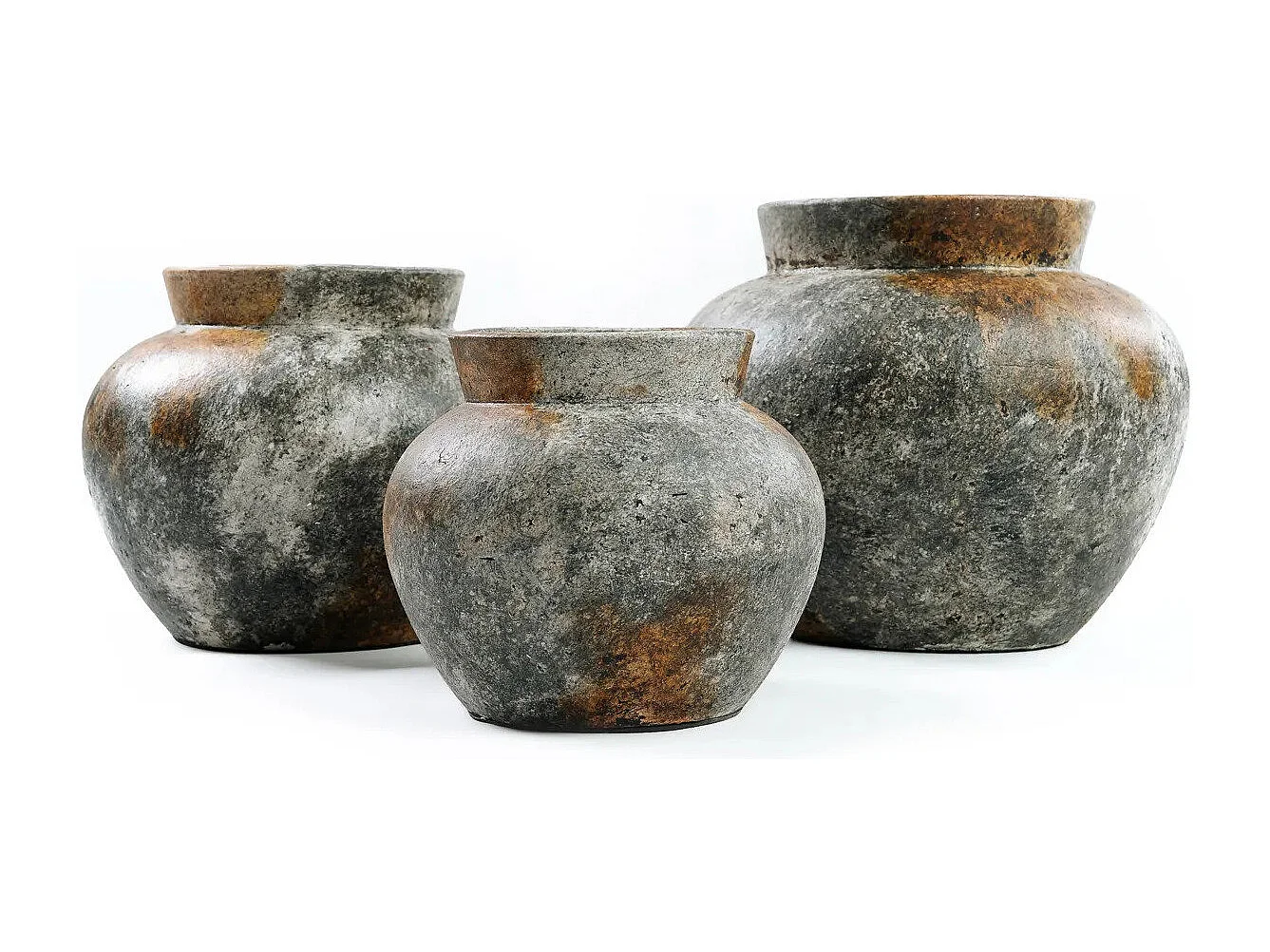 Le Vase Funky - Gris Antique - S