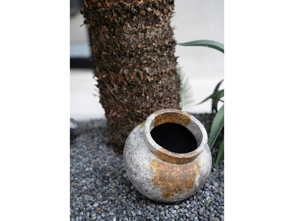 The Funky Vase - Antique Grey - S