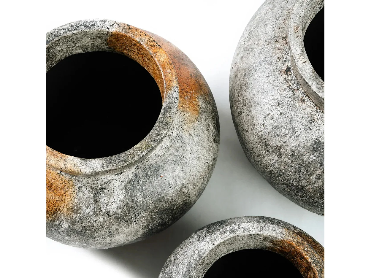 The Funky Vase - Antique Grey - S