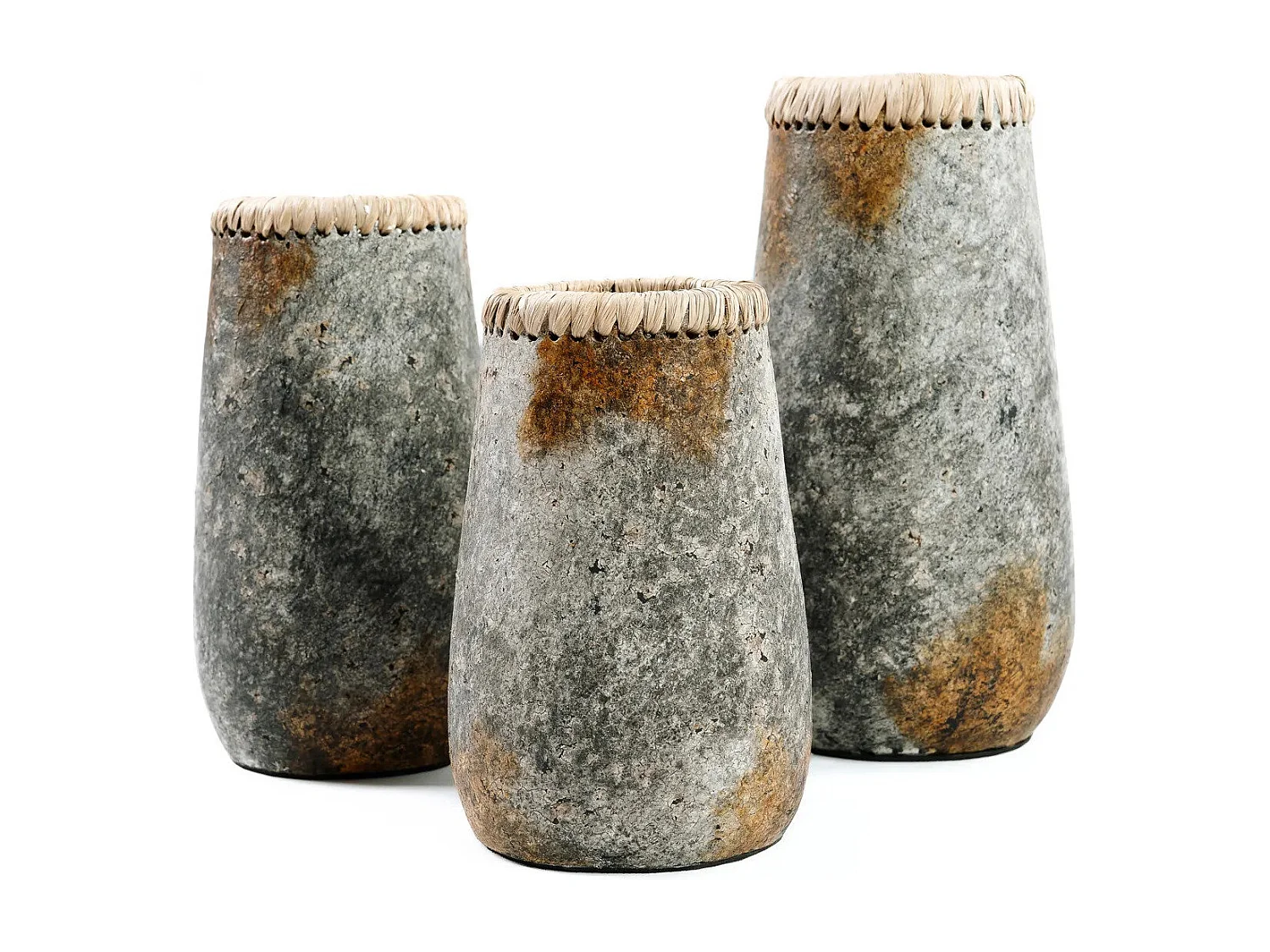 Die Sneaky Vase - Antik Grau - L