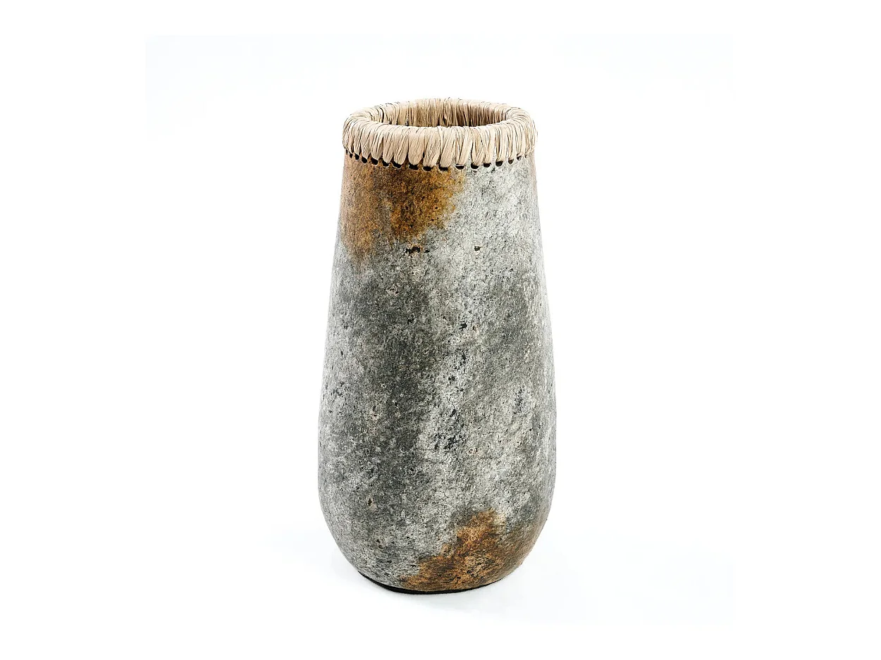 Le Vase Sneaky - Gris Antique - L