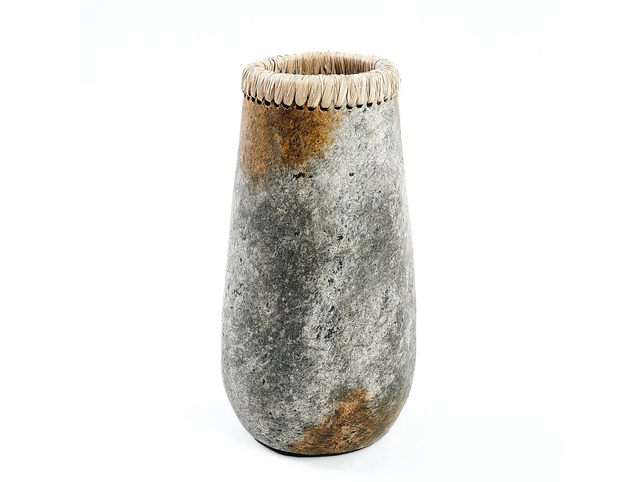 Le Vase Sneaky - Gris Antique - L