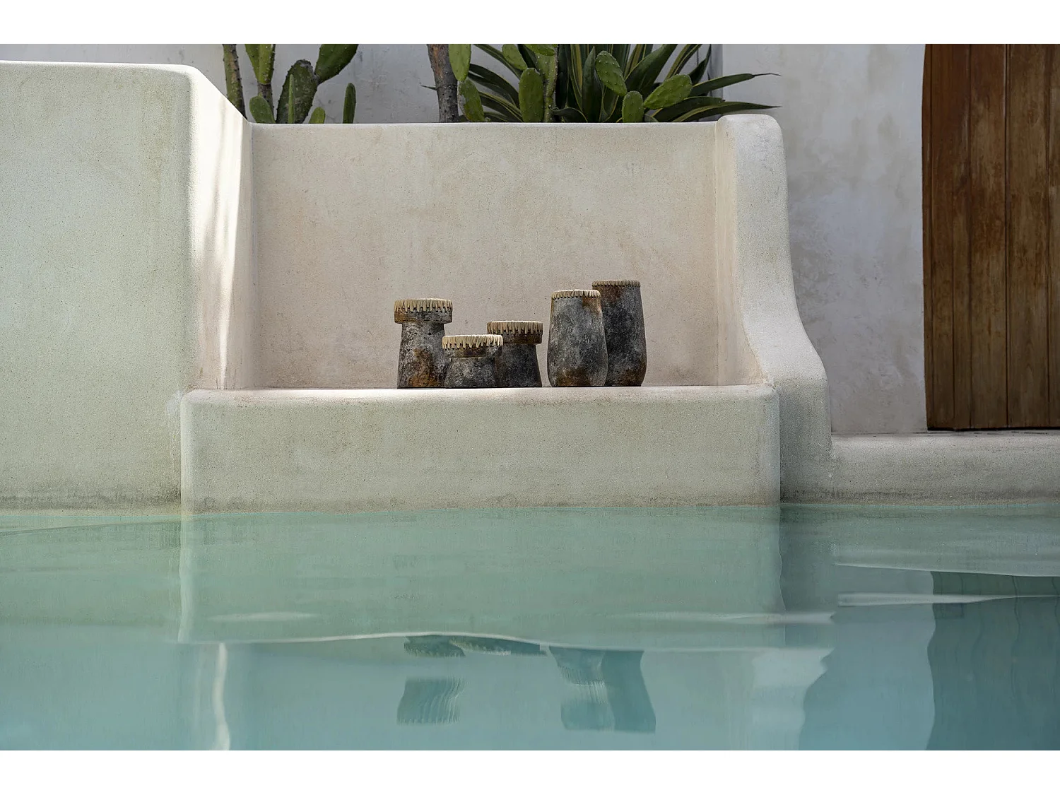 Le Vase Sneaky - Gris Antique - L