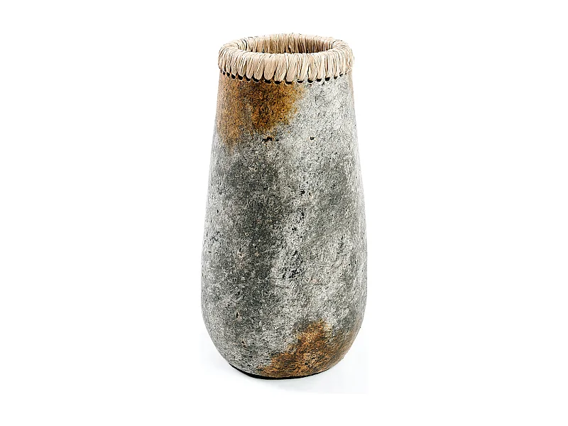 Le Vase Sneaky - Gris Antique - L