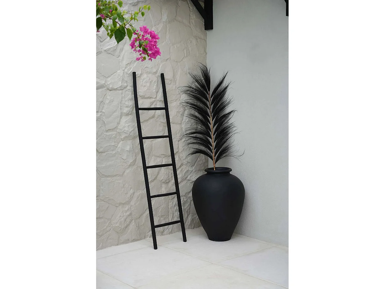 De Tulum Ladder - Zwart - 165