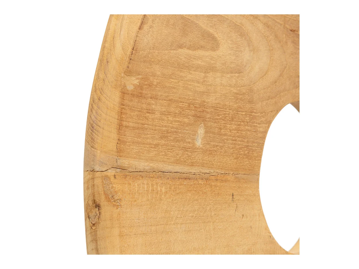 El Disco De Teca En Soporte - M