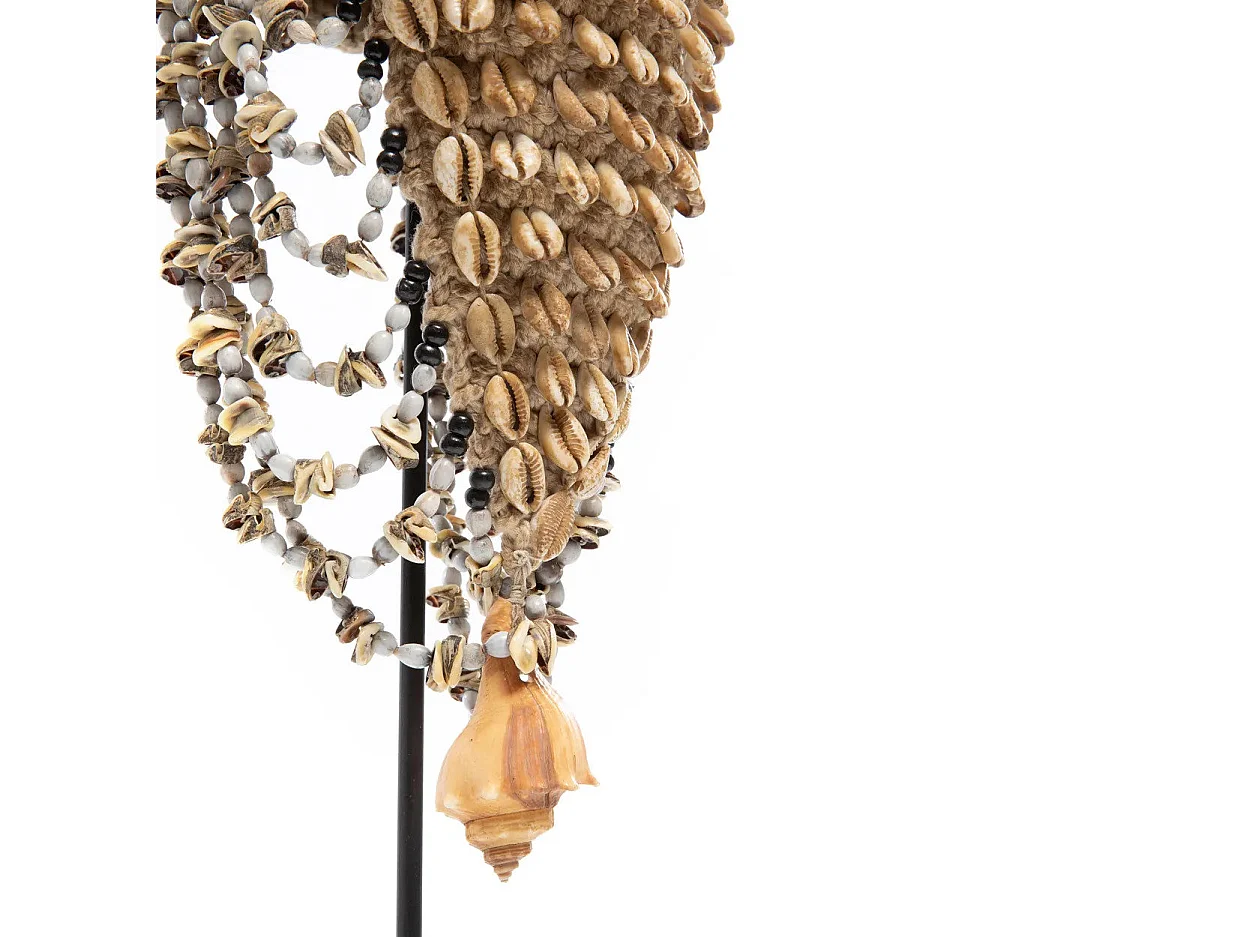 Le Chapeau En Coquillages - Naturel Noir