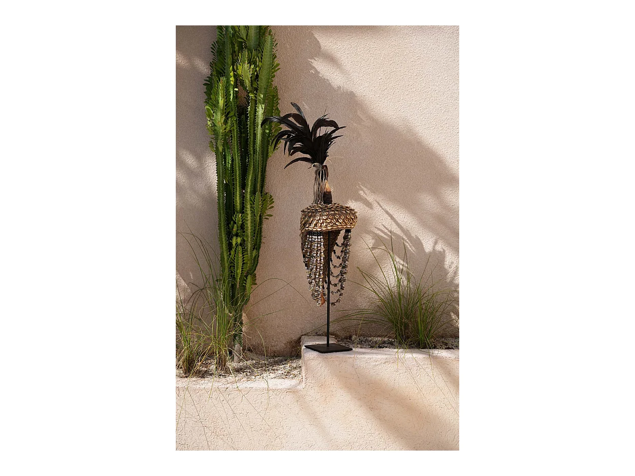 Der Shell Hut - Natur Schwarz