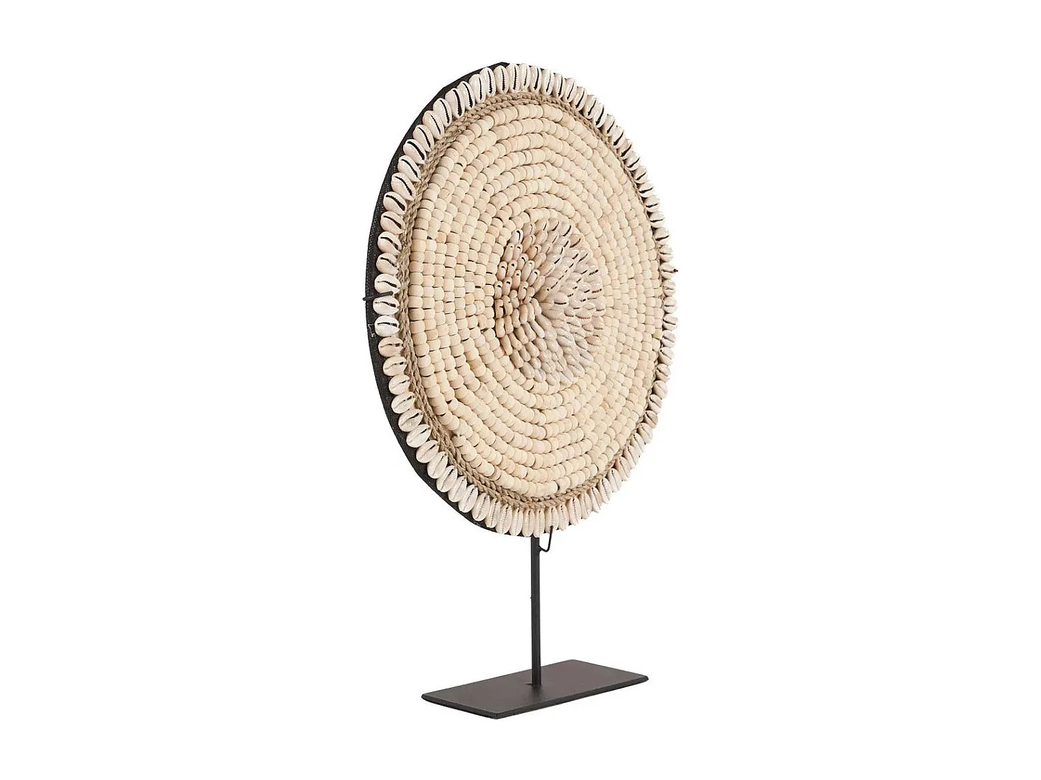 Shell Martinique Sobre Pedestal - Natural Blanco