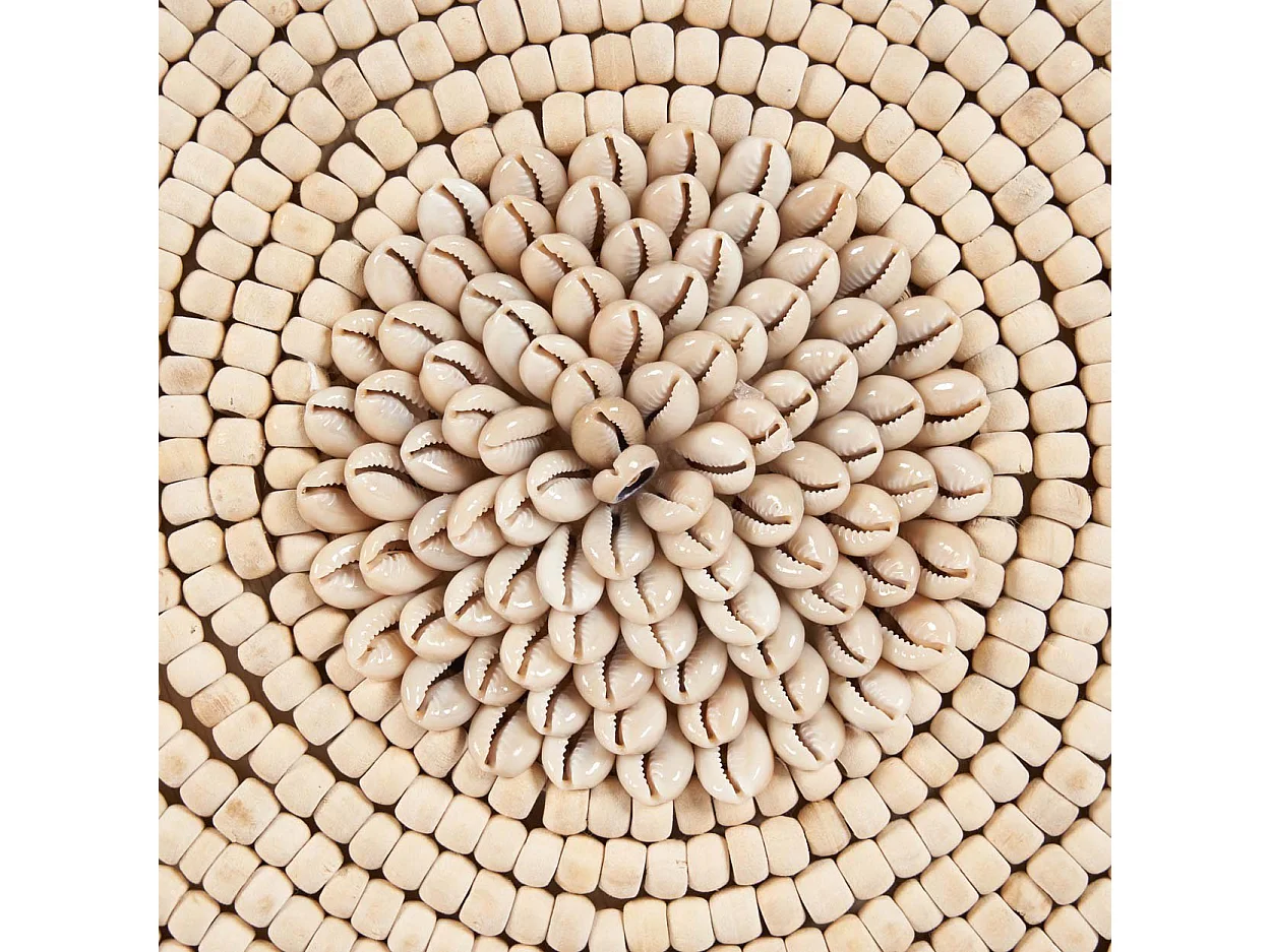 La Coquille Martinique sur Support - Blanc Naturel