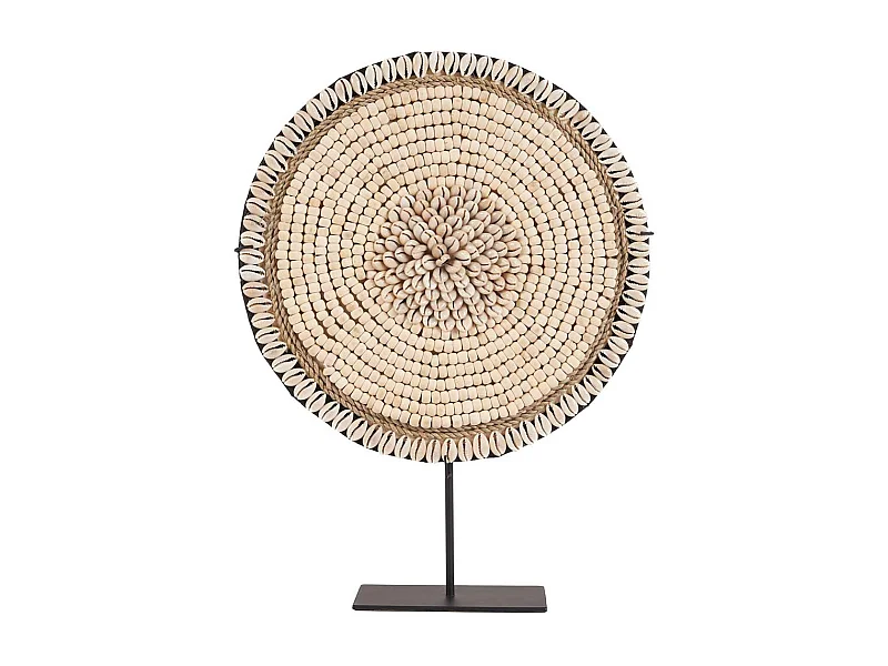 La Coquille Martinique sur Support - Blanc Naturel