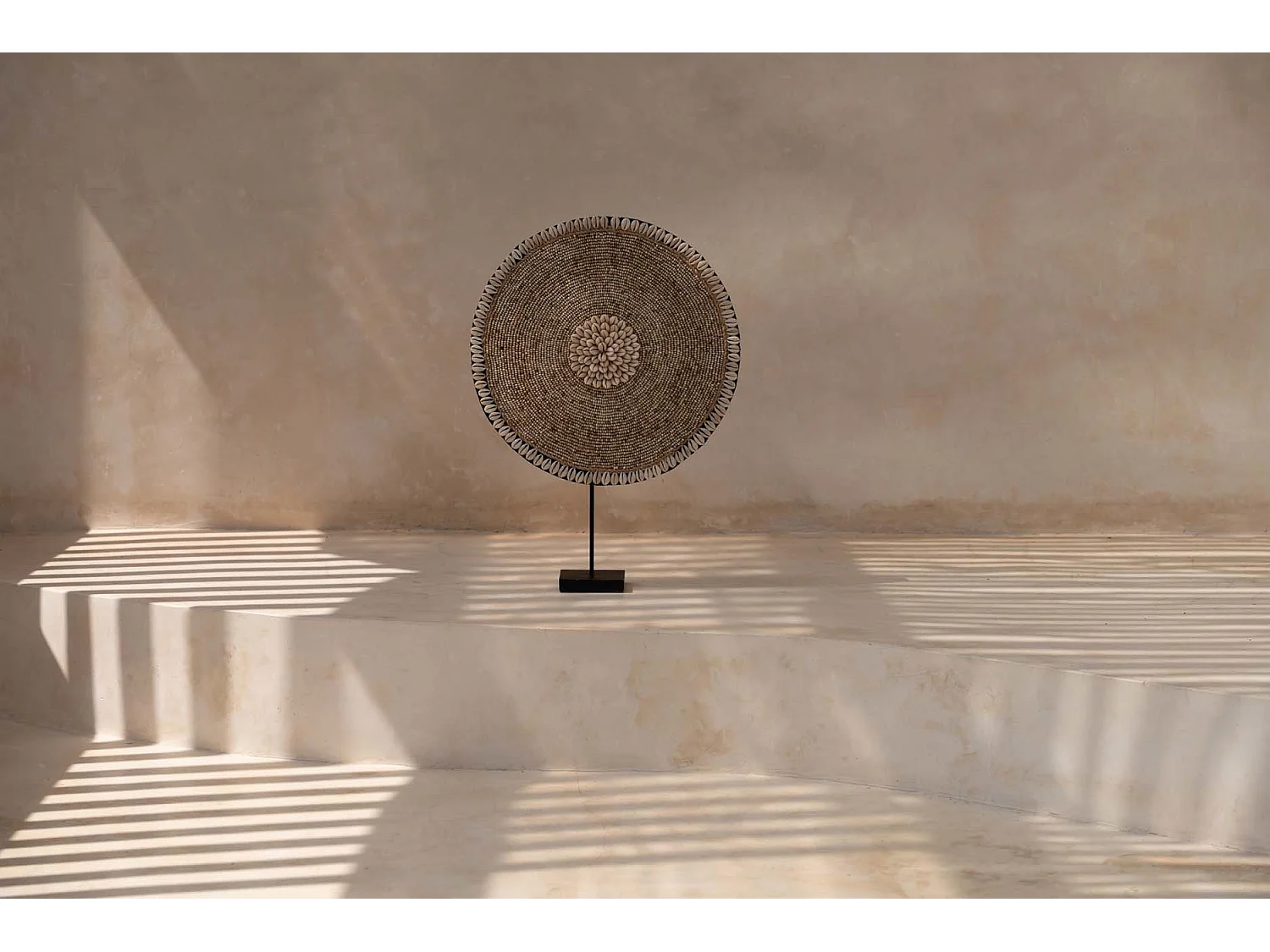 De Schelp Guadeloupe op Standaard - Natuurwit