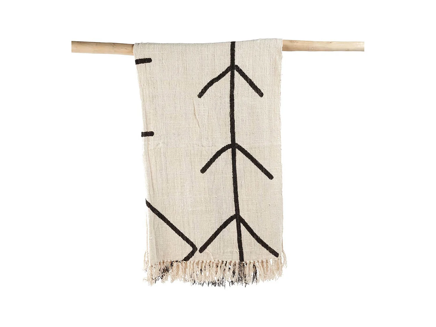 Manta para Cama Evil Eye - Negro