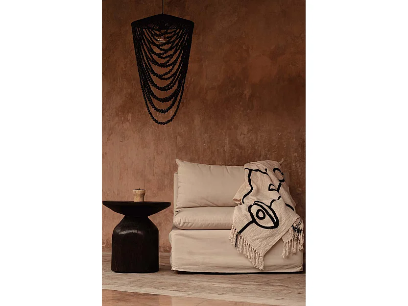 Le Jeté de Lit Evil Eye - Noir