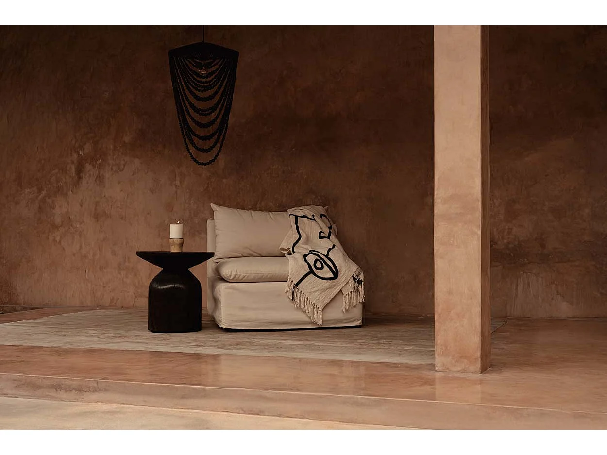 Le Jeté de Lit Evil Eye - Noir