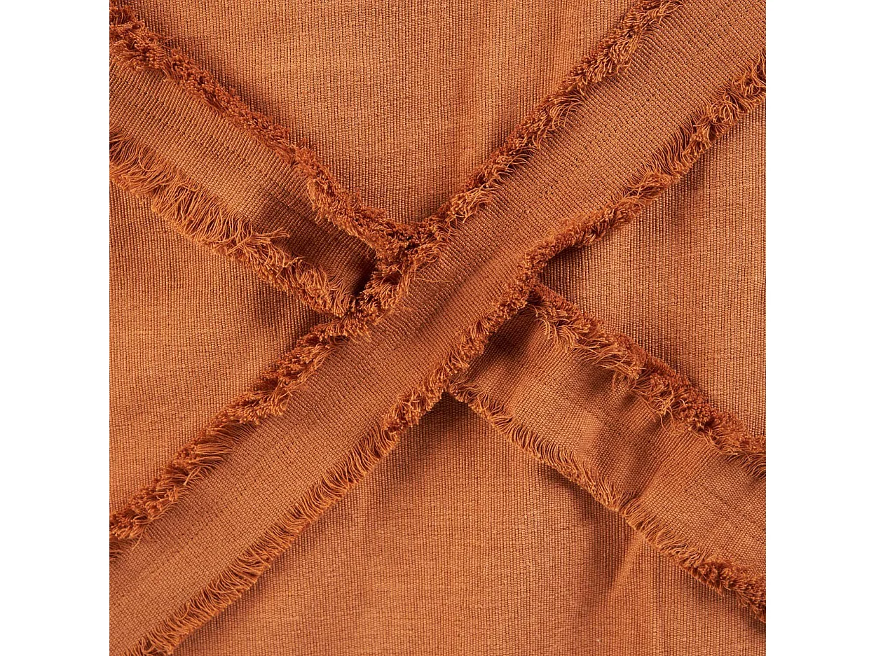 Der Berber Bettüberwurf - Terrakotta