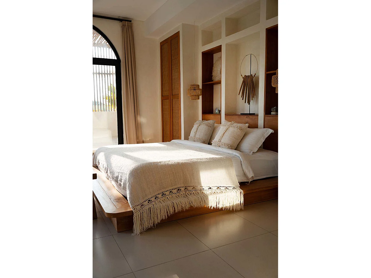 Manta para Cama Gypsy - Natural