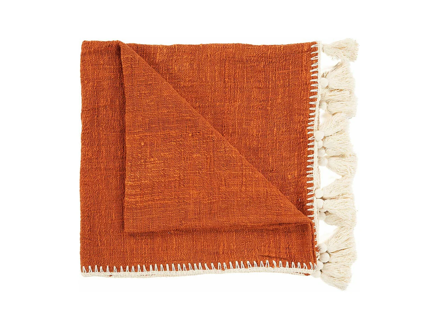Le Jeté de Lit Stitch - Terracotta