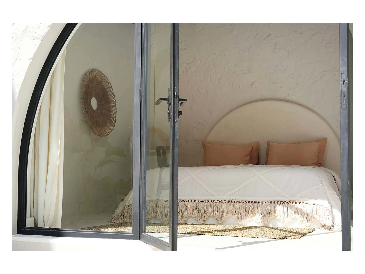 Der Berber Bettüberwurf - Natur