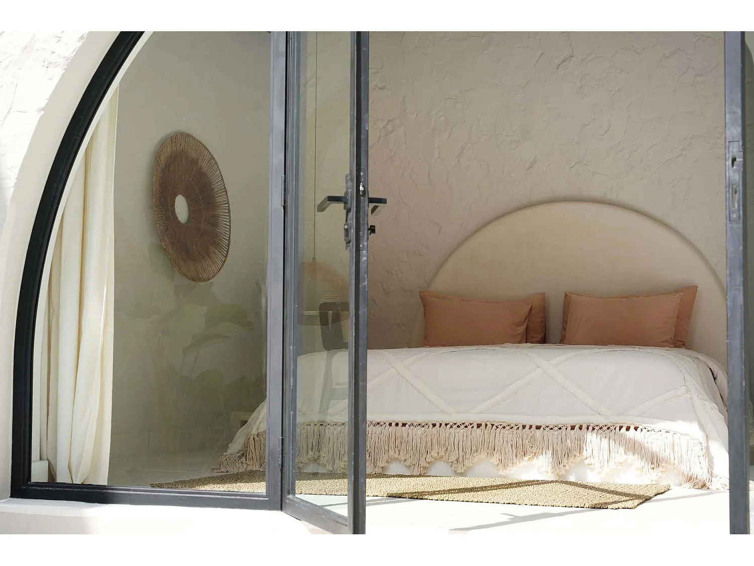 Manta para Cama Berber - Natural