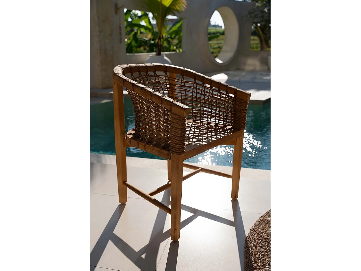 La chaise de salle à manger Tugu - Extérieur