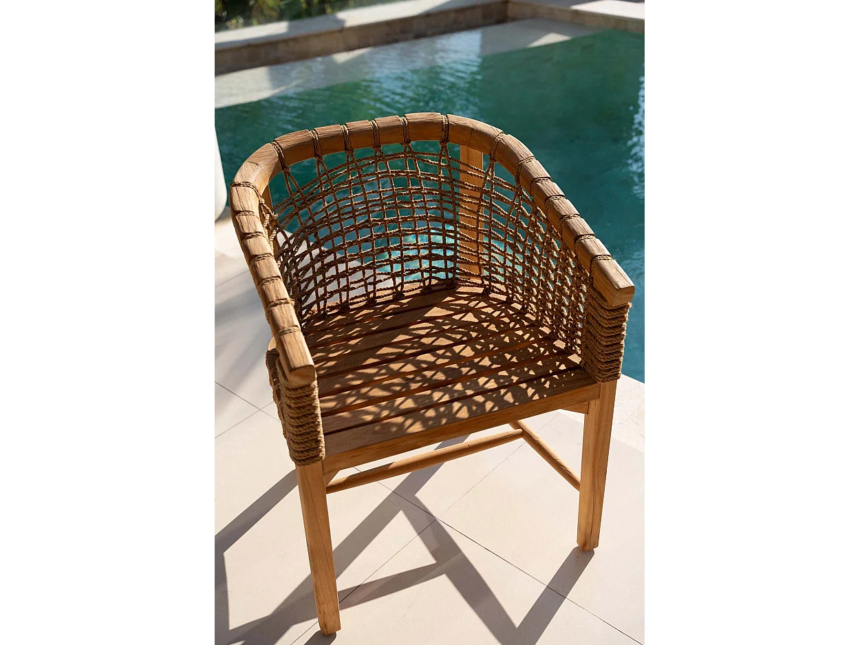 La chaise de salle à manger Tugu - Extérieur