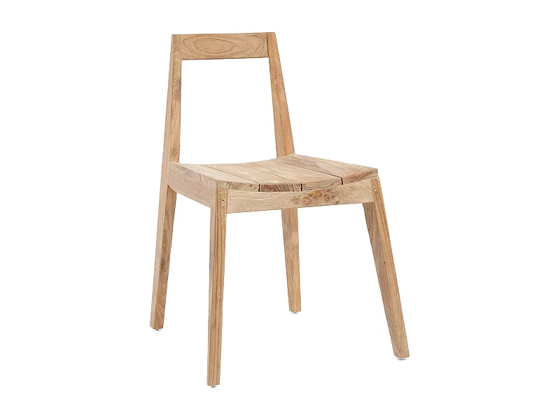 De Paxi Eetkamerstoel - Naturel - Buiten