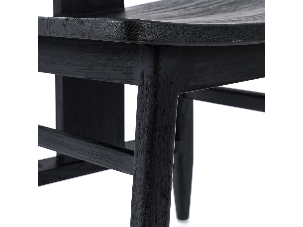 Der LovYa Esszimmerstuhl - Schwarz