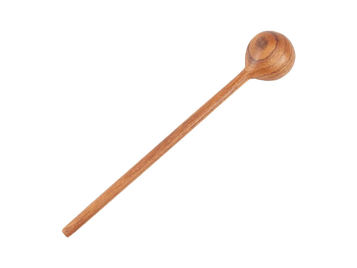 Der Flache Dosierlöffel Aus Teakwurzel