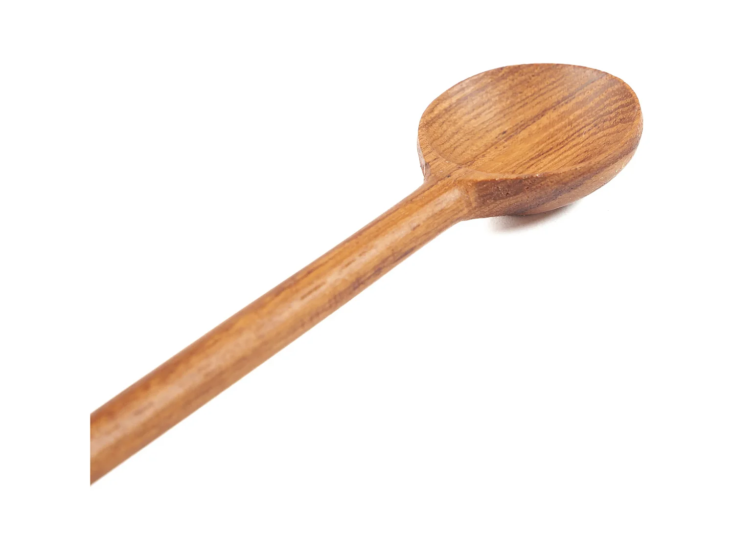 Der Flache Dosierlöffel Aus Teakwurzel