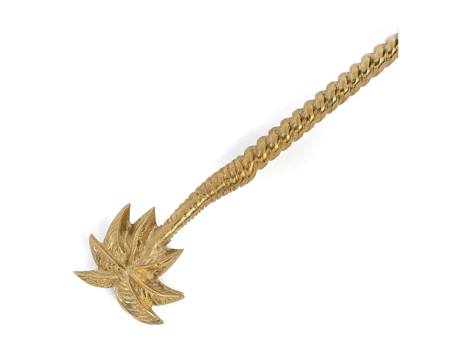 Der Palm Tree Langer Löffel - Gold