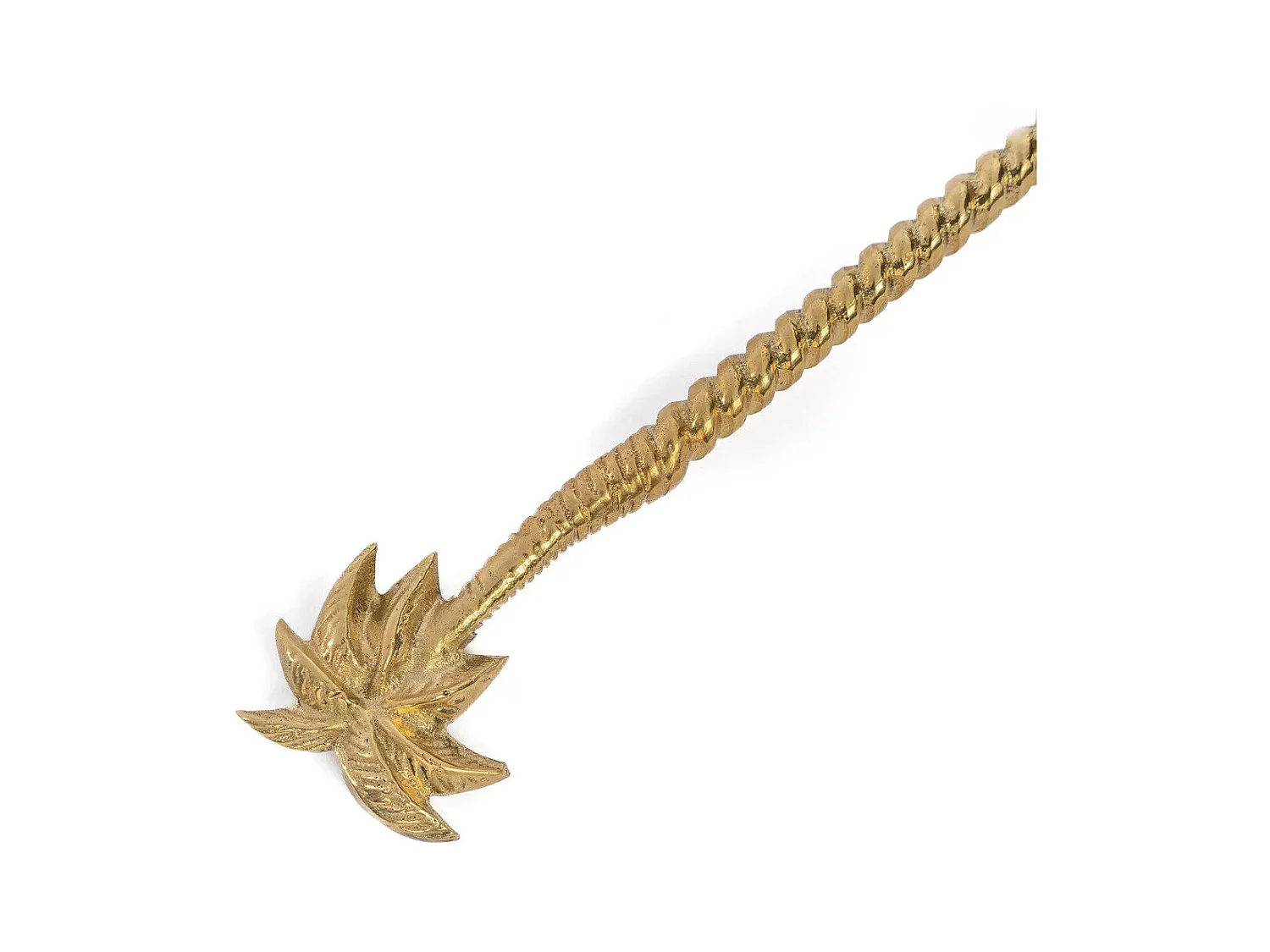 Der Palm Tree Langer Löffel - Gold